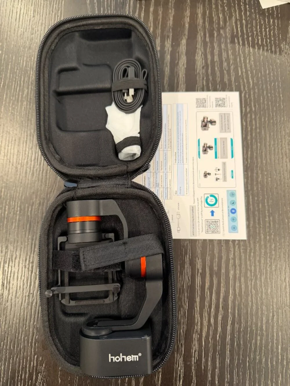 Hohem XG1 3-Axis Gimbal Stabilizer for GoPro – Excellent Condition